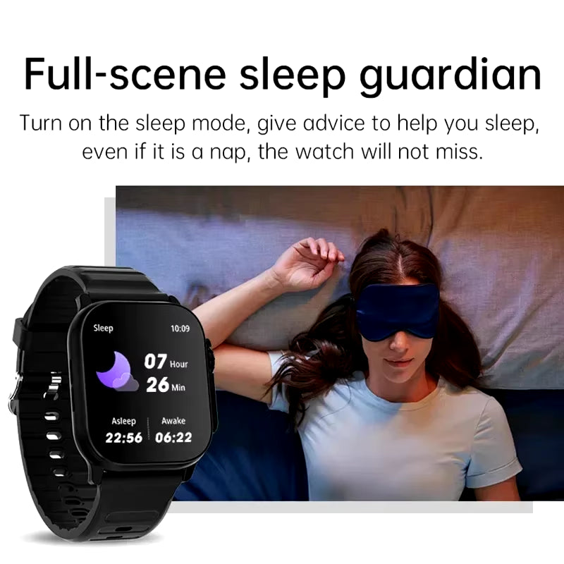 Ultimate Smart Watch with Bluetooth Calling, Heart Rate Monitor, and Sports Features for Android & iOS - Perfect for Men & Women!