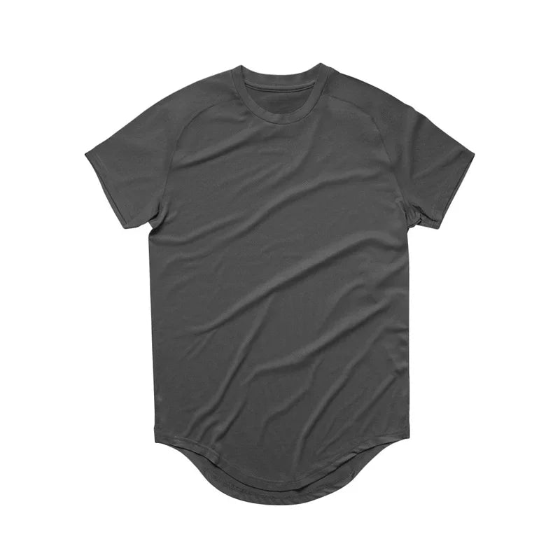 Running Shirt Men Mesh Fitness Tops Tees Sport O-Neck T-Shirt Gym Training Short Sleeve Workout Breathable Sportswear Jerseys