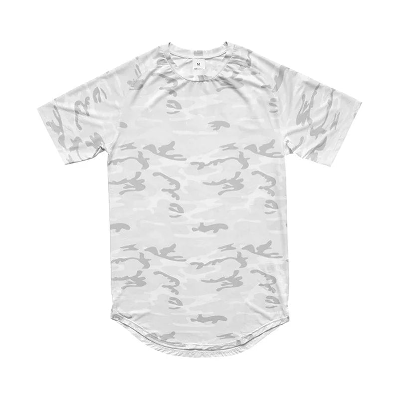Running Shirt Men Mesh Fitness Tops Tees Sport O-Neck T-Shirt Gym Training Short Sleeve Workout Breathable Sportswear Jerseys