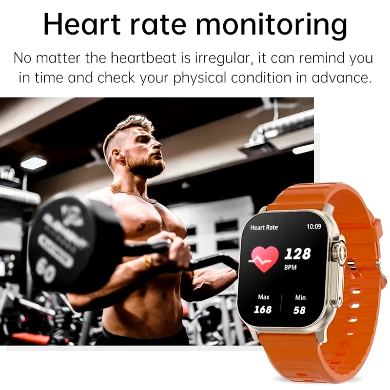 Ultimate Smart Watch with Bluetooth Calling, Heart Rate Monitor, and Sports Features for Android & iOS - Perfect for Men & Women!